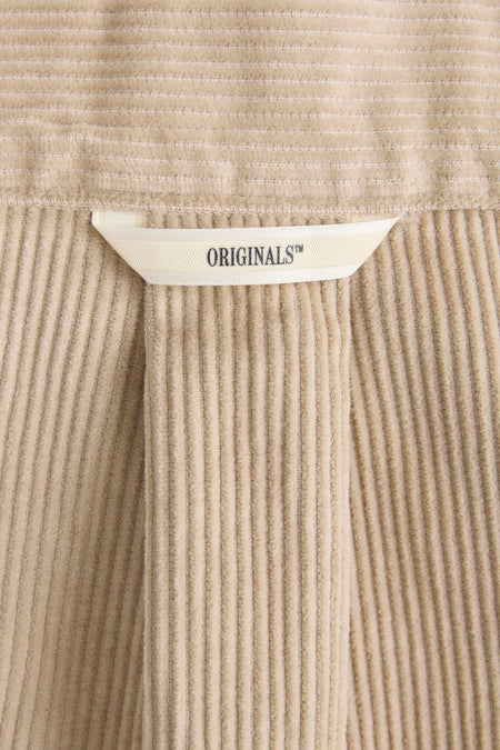 Chemise à manches longues - beige