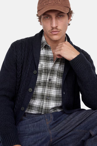 Gilet blauw - PREMIUM by JACK & JONES