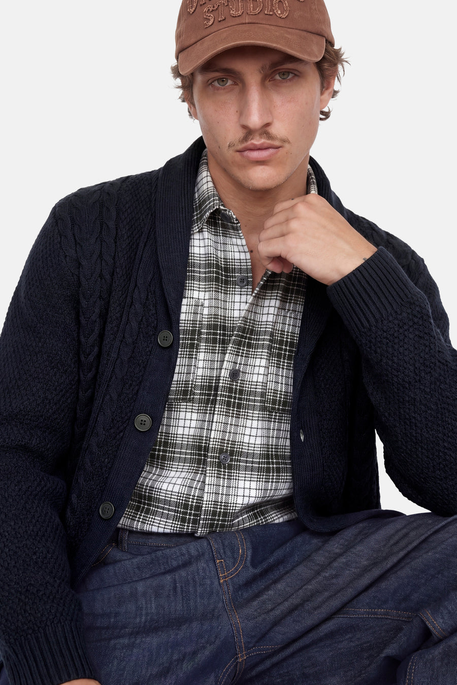 Gilet blauw - PREMIUM by JACK & JONES