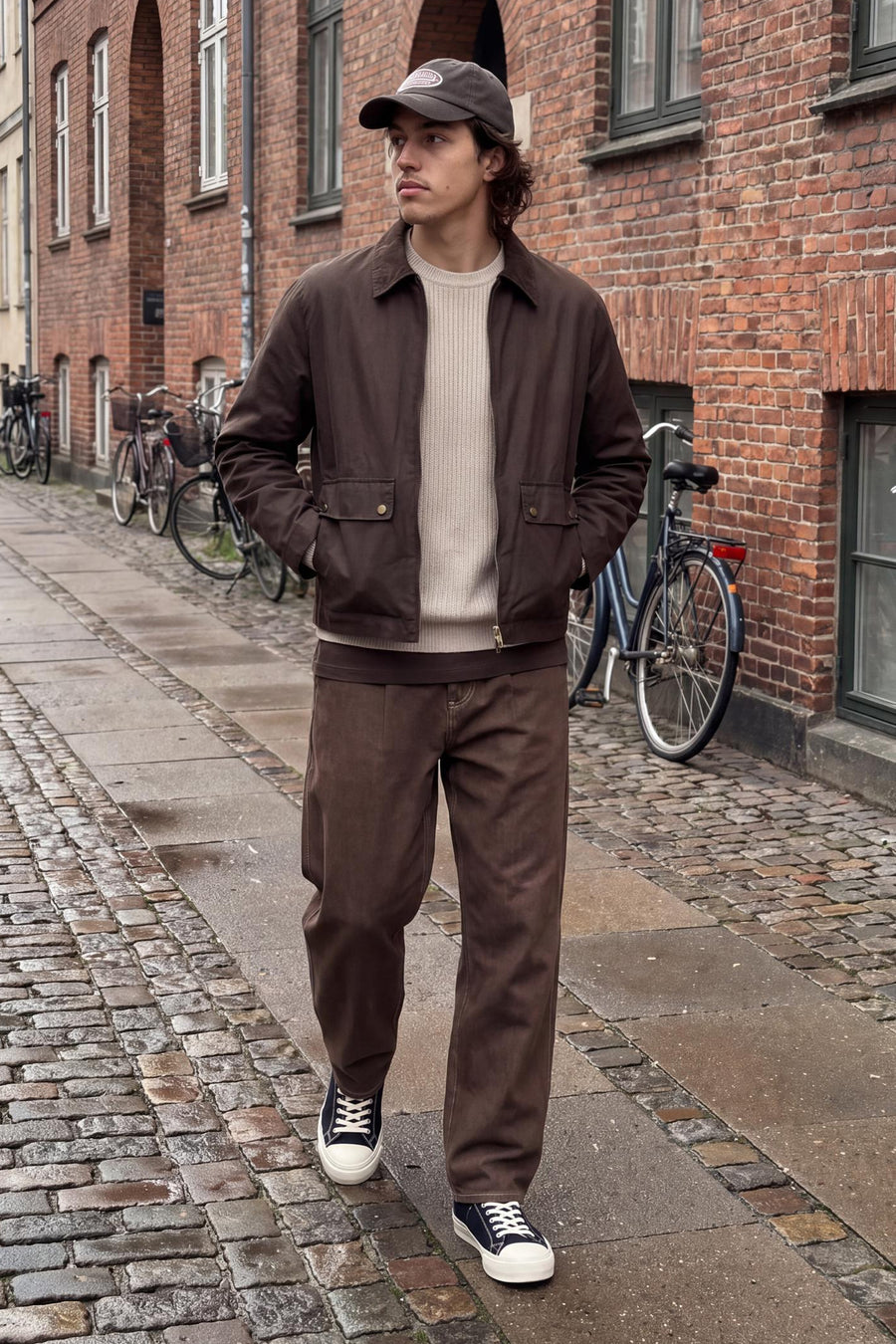 Pull col O beige - CORE BY JACK & JONES