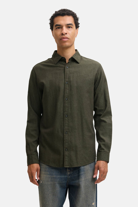 Chemise à manches longues - vert