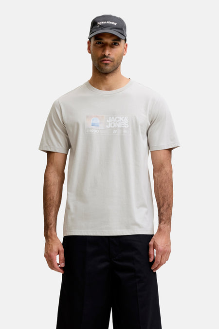 T-shirt met korte mouwen - grijs