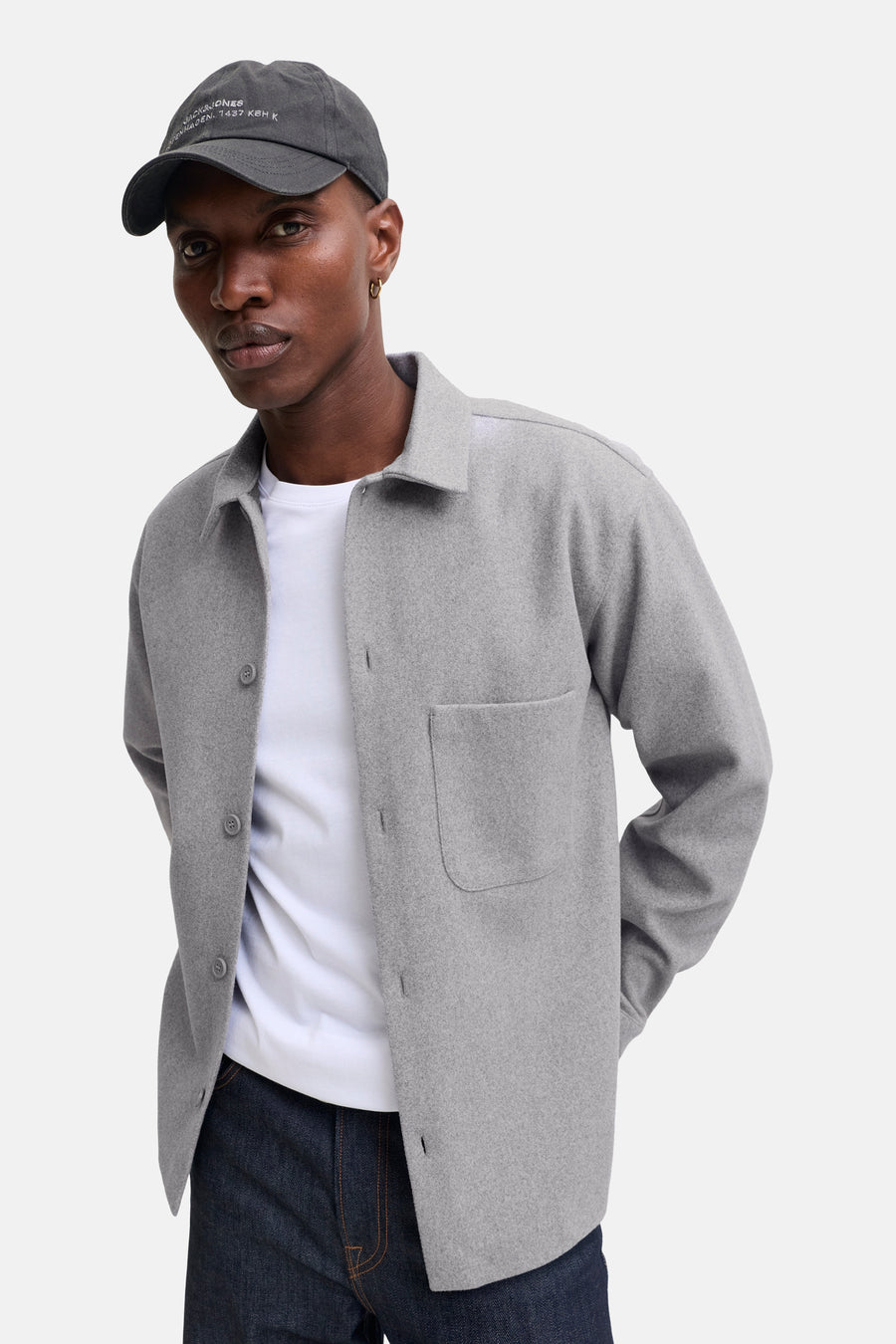 Chemise (manches longues) gris - CORE BY JACK & JONES