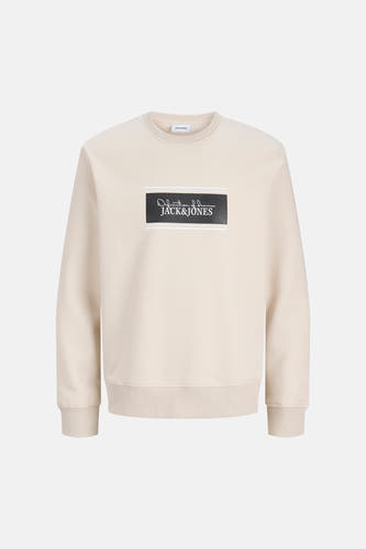 Sweater met ronde hals beige - CORE BY JACK & JONES