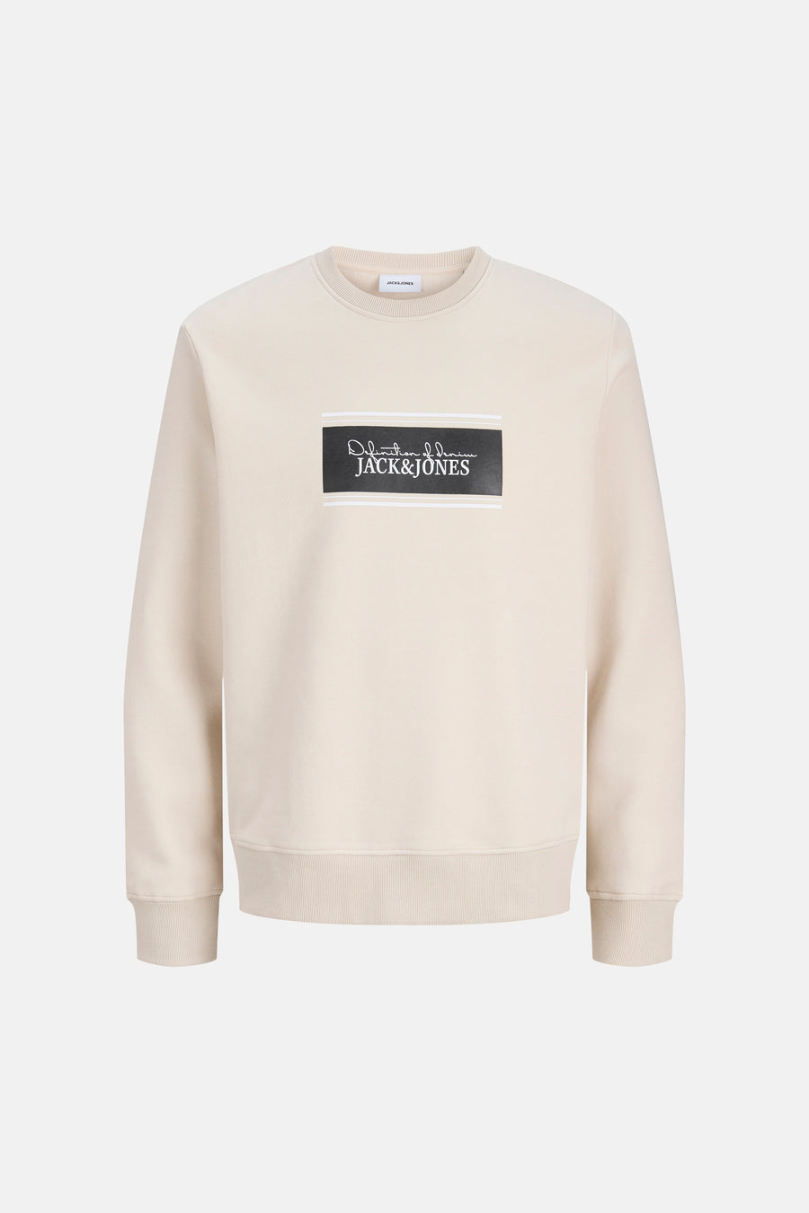 Sweater met ronde hals beige - CORE BY JACK & JONES