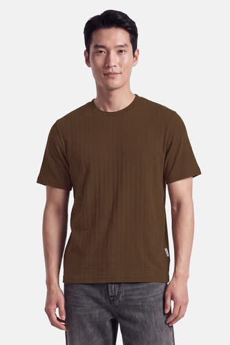 T-shirt à manches courtes - brun