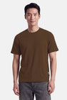 T-shirt à manches courtes - brun