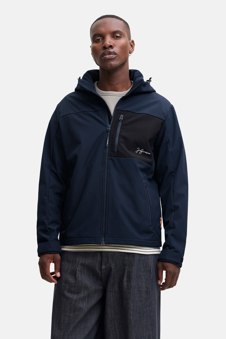 Veste courte bleu - CORE BY JACK & JONES