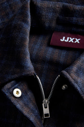 Korte jas blauw - JJXX