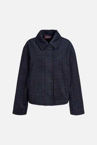 Korte jas blauw - JJXX