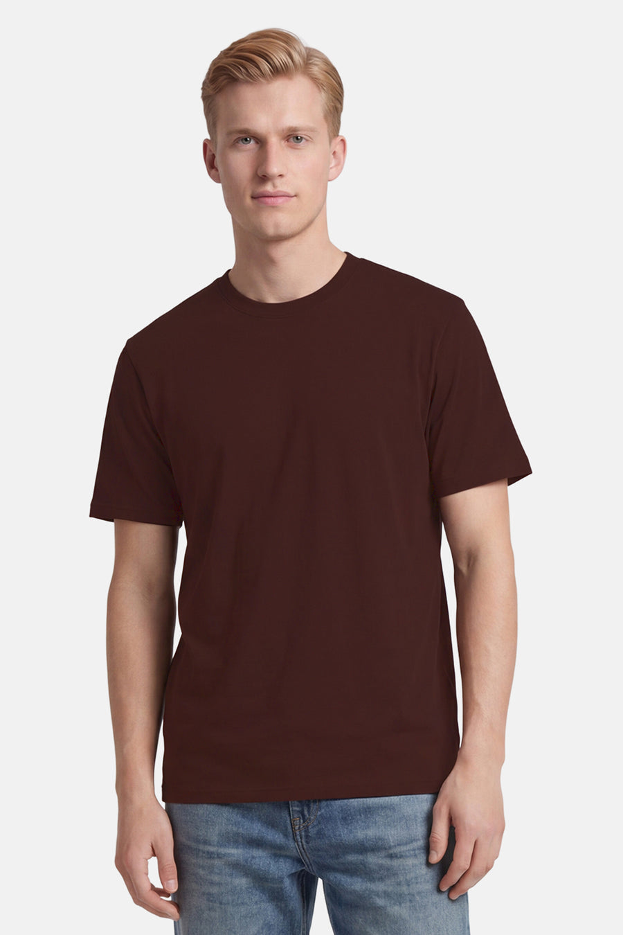 T-shirt met korte mouwen - bruin