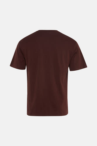 T-shirt met korte mouwen - bruin
