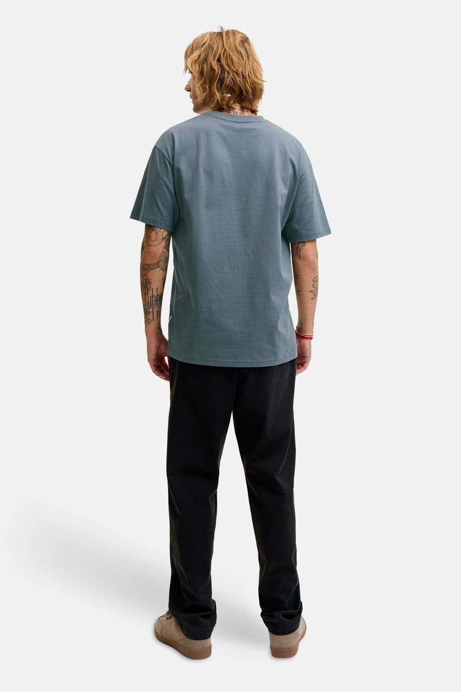 T-shirt met korte mouwen - grijs