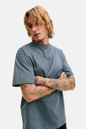 T-shirt met korte mouwen - grijs