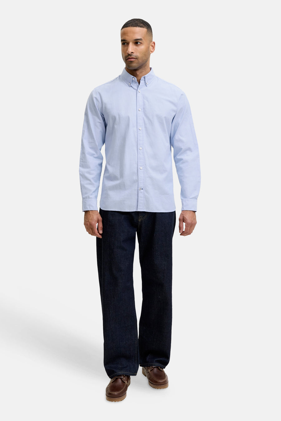 Hemd (lange mouwen) blauw - PREMIUM by JACK & JONES
