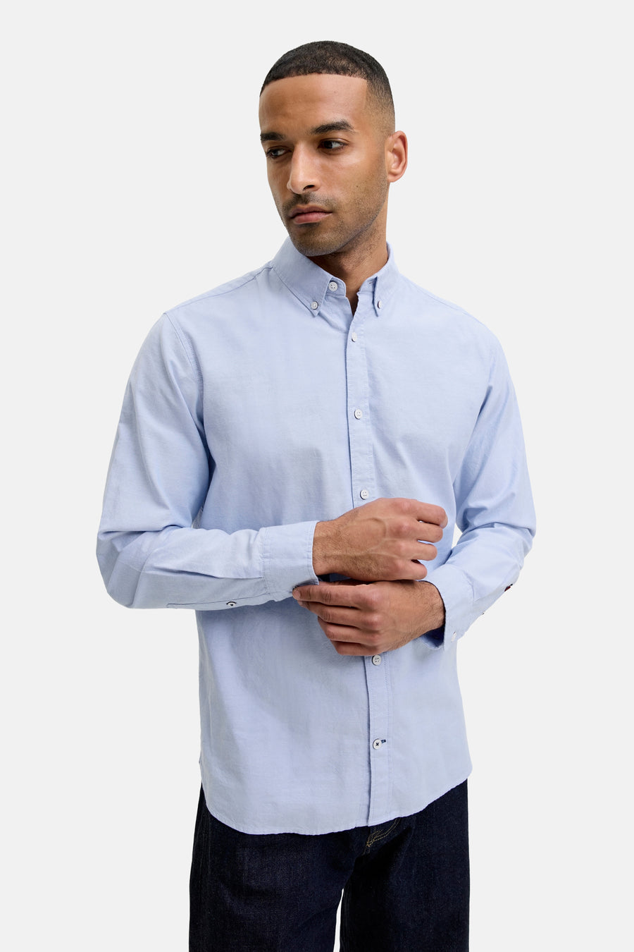 Hemd (lange mouwen) blauw - PREMIUM by JACK & JONES