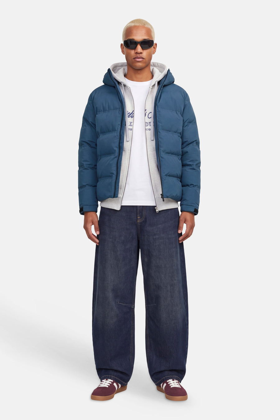 Pufferjassen blauw - CORE BY JACK & JONES