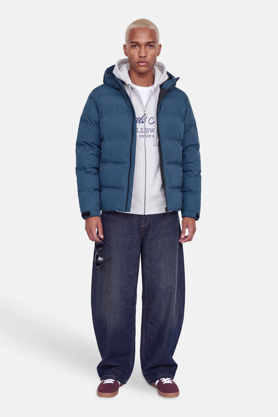 Pufferjassen blauw - CORE BY JACK & JONES