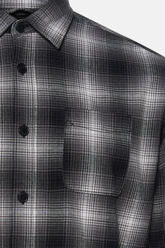 Chemise à manches longues - Gris