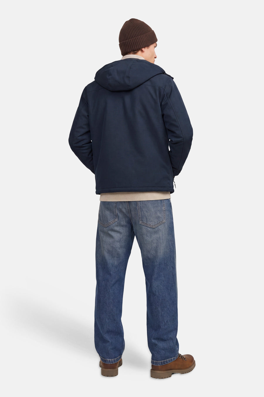 Jas (kort) blauw - ORIGINALS BY JACK & JONES