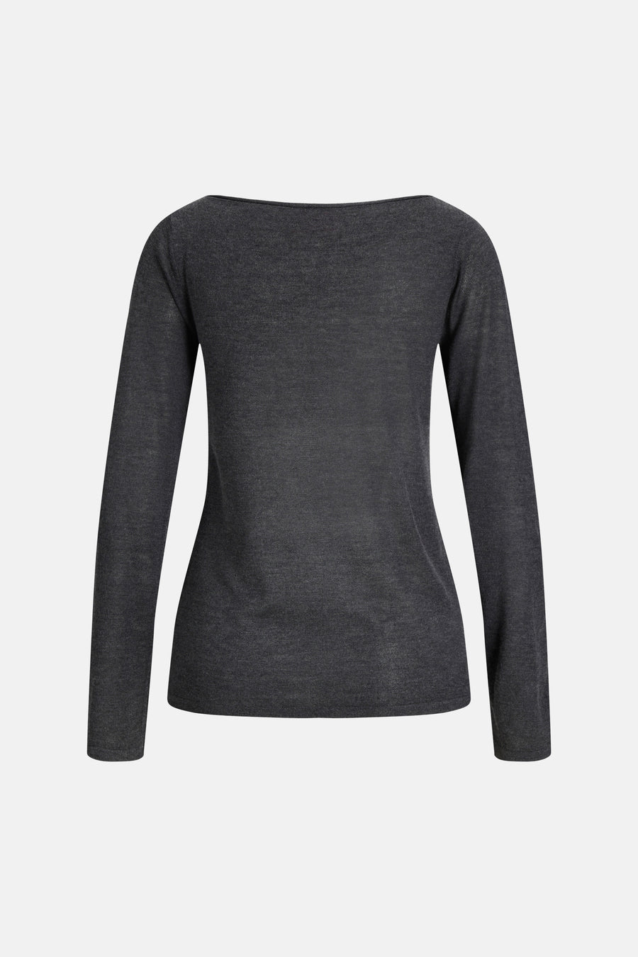 Pull col O - Dark Grey Melange