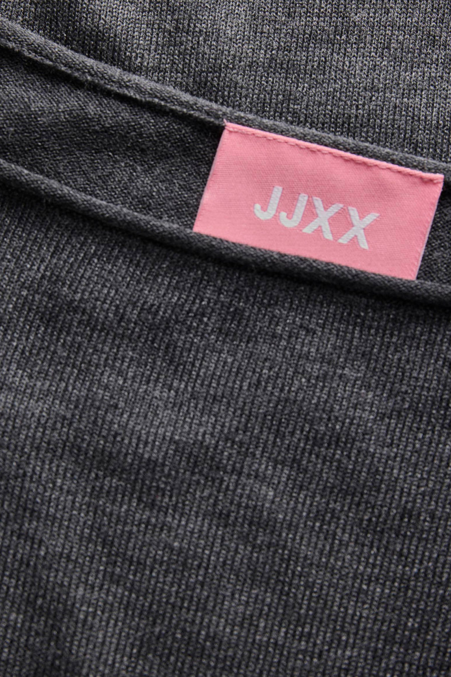 Pull col O - Dark Grey Melange