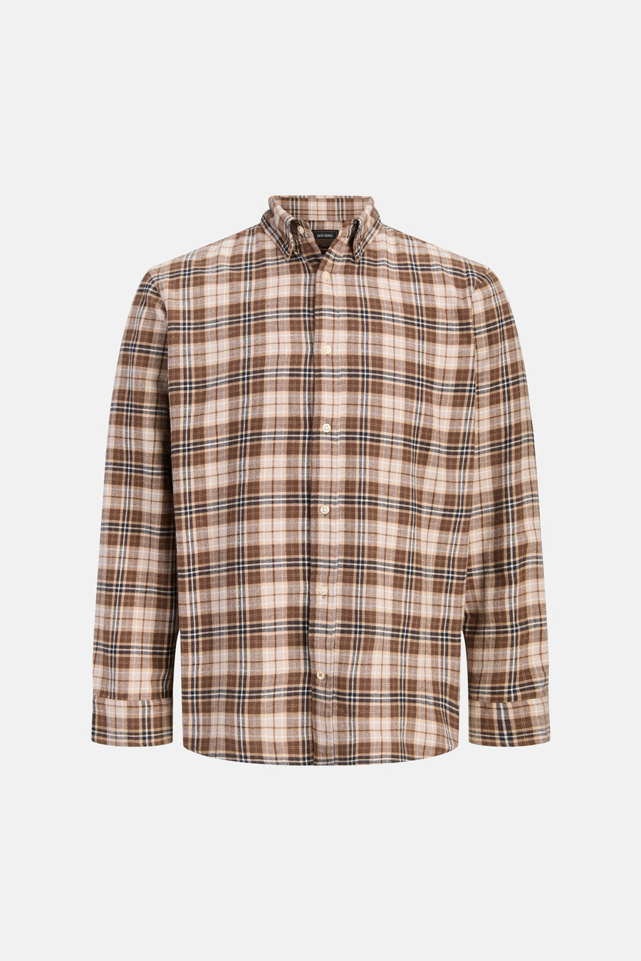 Hemd (lange mouwen) bruin - ORIGINALS BY JACK & JONES