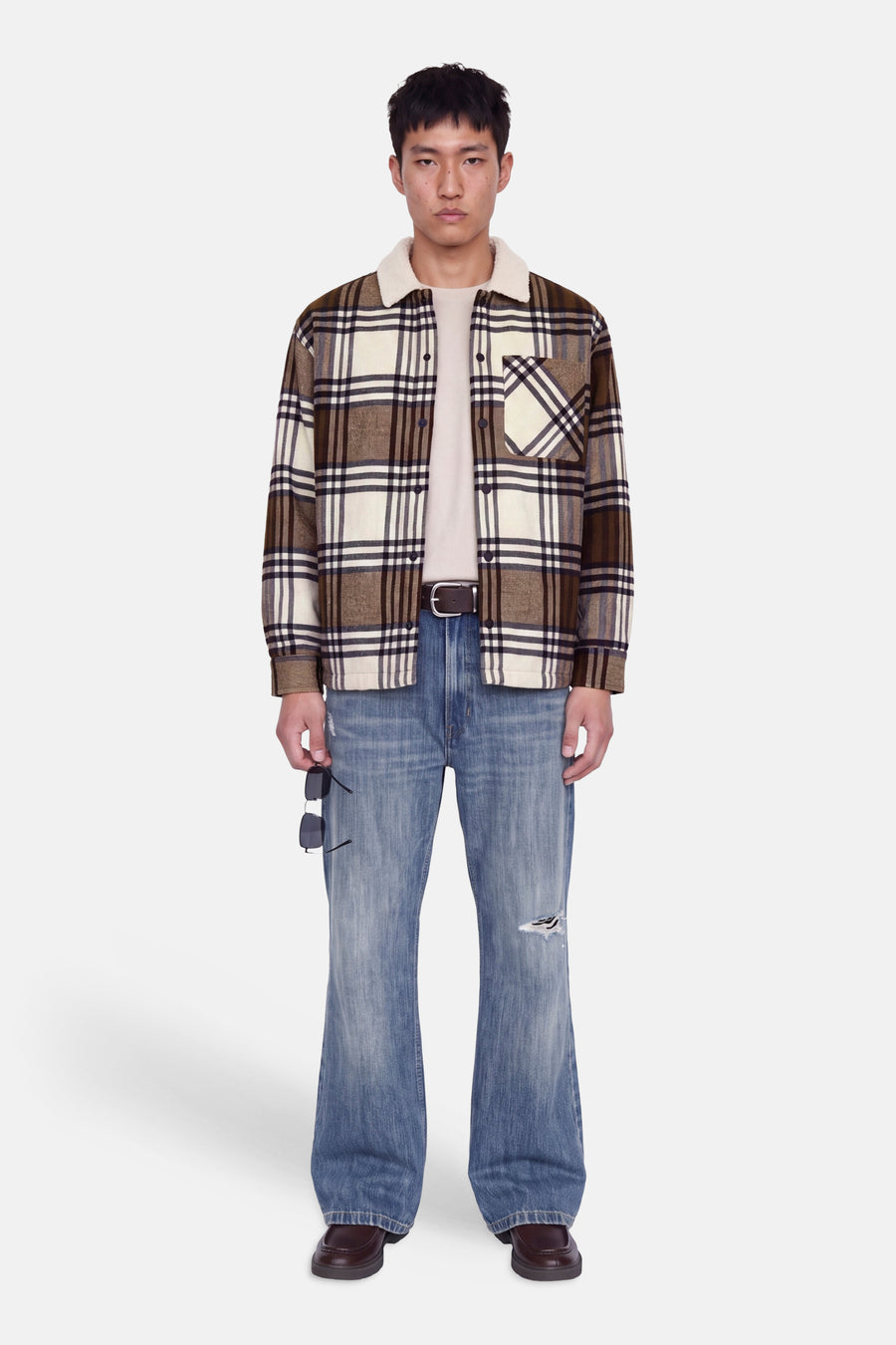 Hemd bruin - ORIGINALS BY JACK & JONES