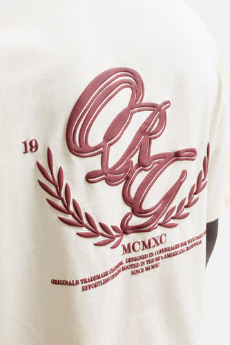 T-shirt (korte mouwen) ecru - ORIGINALS BY JACK & JONES