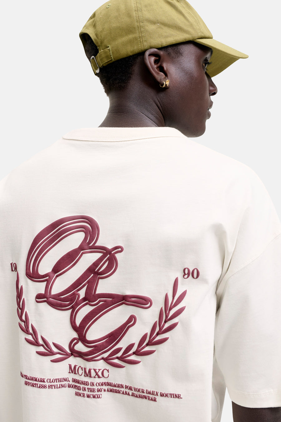 T-shirt (korte mouwen) ecru - ORIGINALS BY JACK & JONES