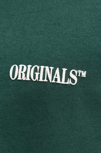 T-shirt (korte mouwen) groen - ORIGINALS BY JACK & JONES