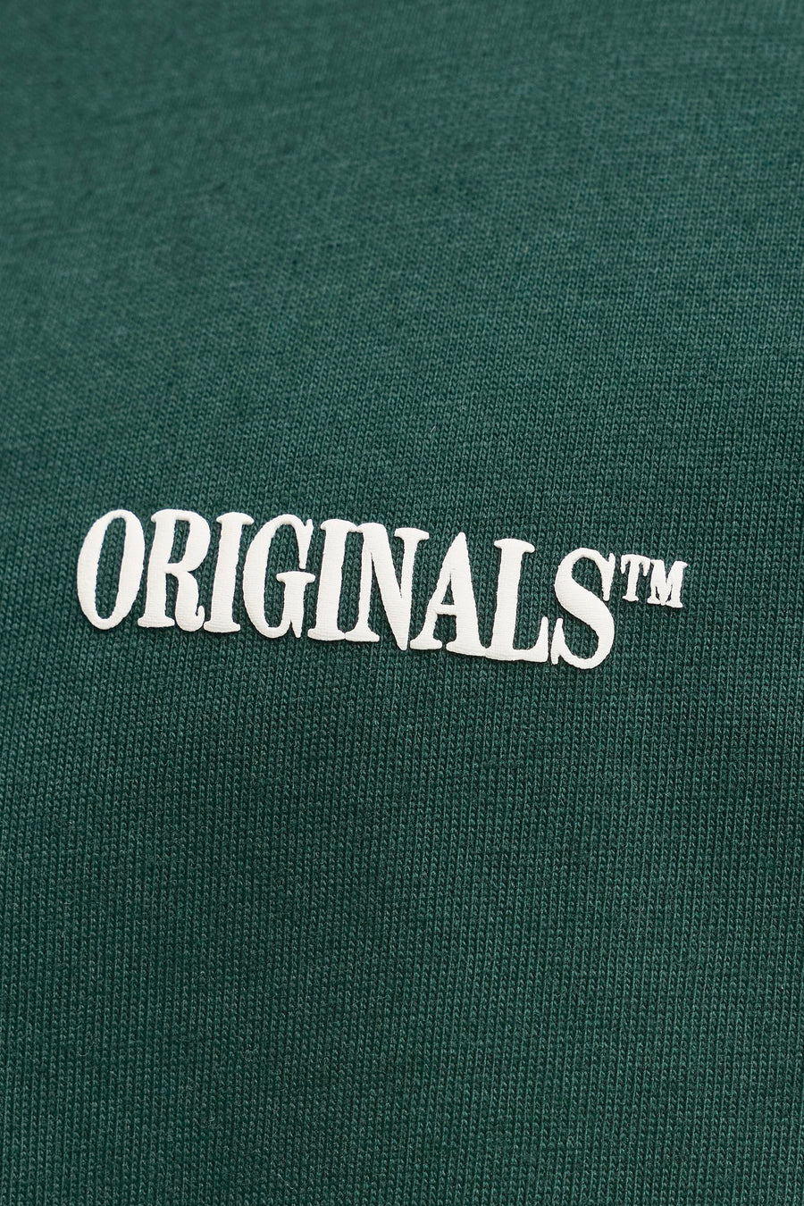 T-shirt (korte mouwen) groen - ORIGINALS BY JACK & JONES