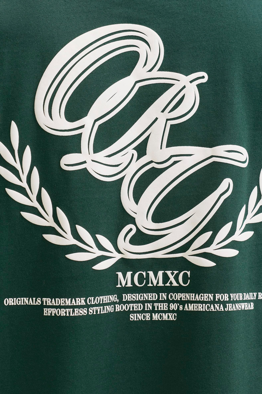 T-shirt (korte mouwen) groen - ORIGINALS BY JACK & JONES