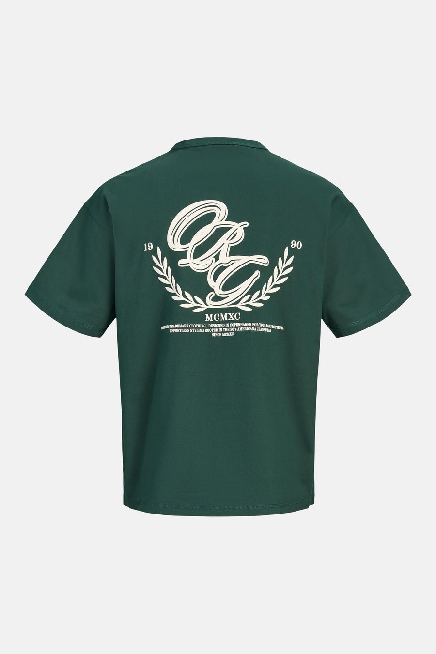 T-shirt (korte mouwen) groen - ORIGINALS BY JACK & JONES