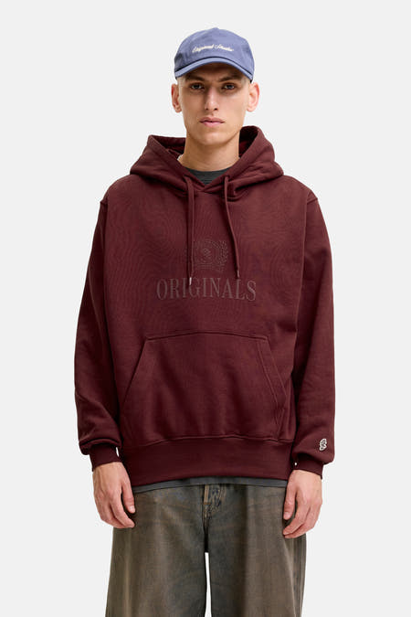 Sweater met kap - rood