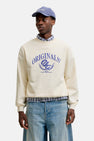 Sweat col O blanc - ORIGINALS BY JACK & JONES