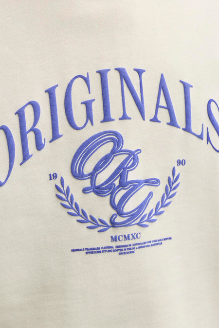 Sweater O-hals - wit