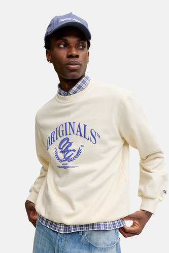 Sweat col O blanc - ORIGINALS BY JACK & JONES