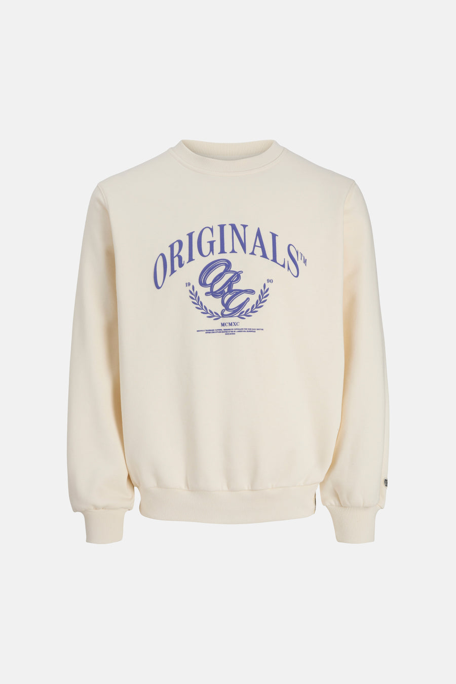 Sweat col O blanc - ORIGINALS BY JACK & JONES