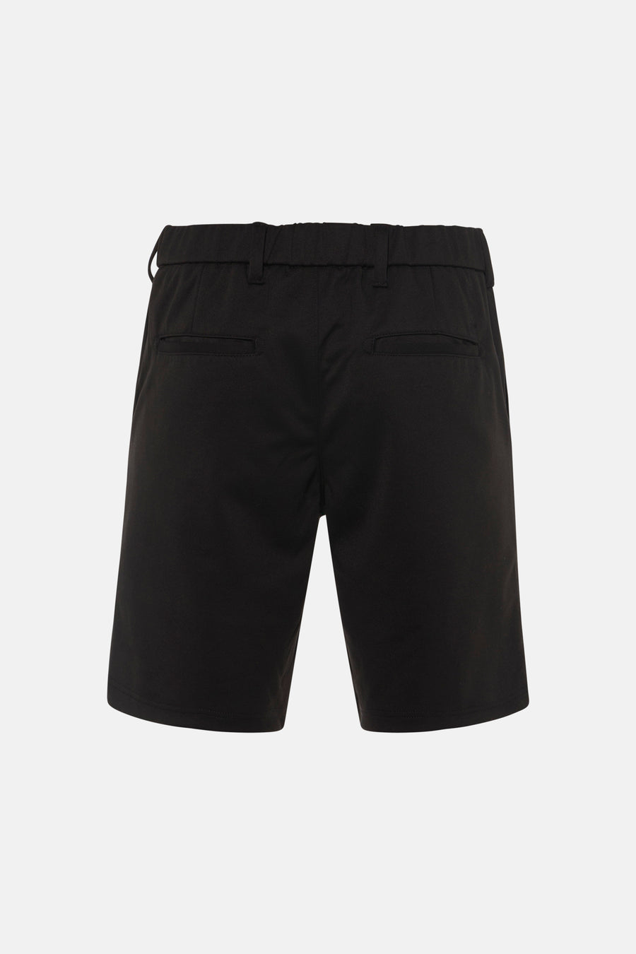 Zwarte short van JACK & JONES JEANS INTELLIGENCE, met elastische tailleband en achterzakken.