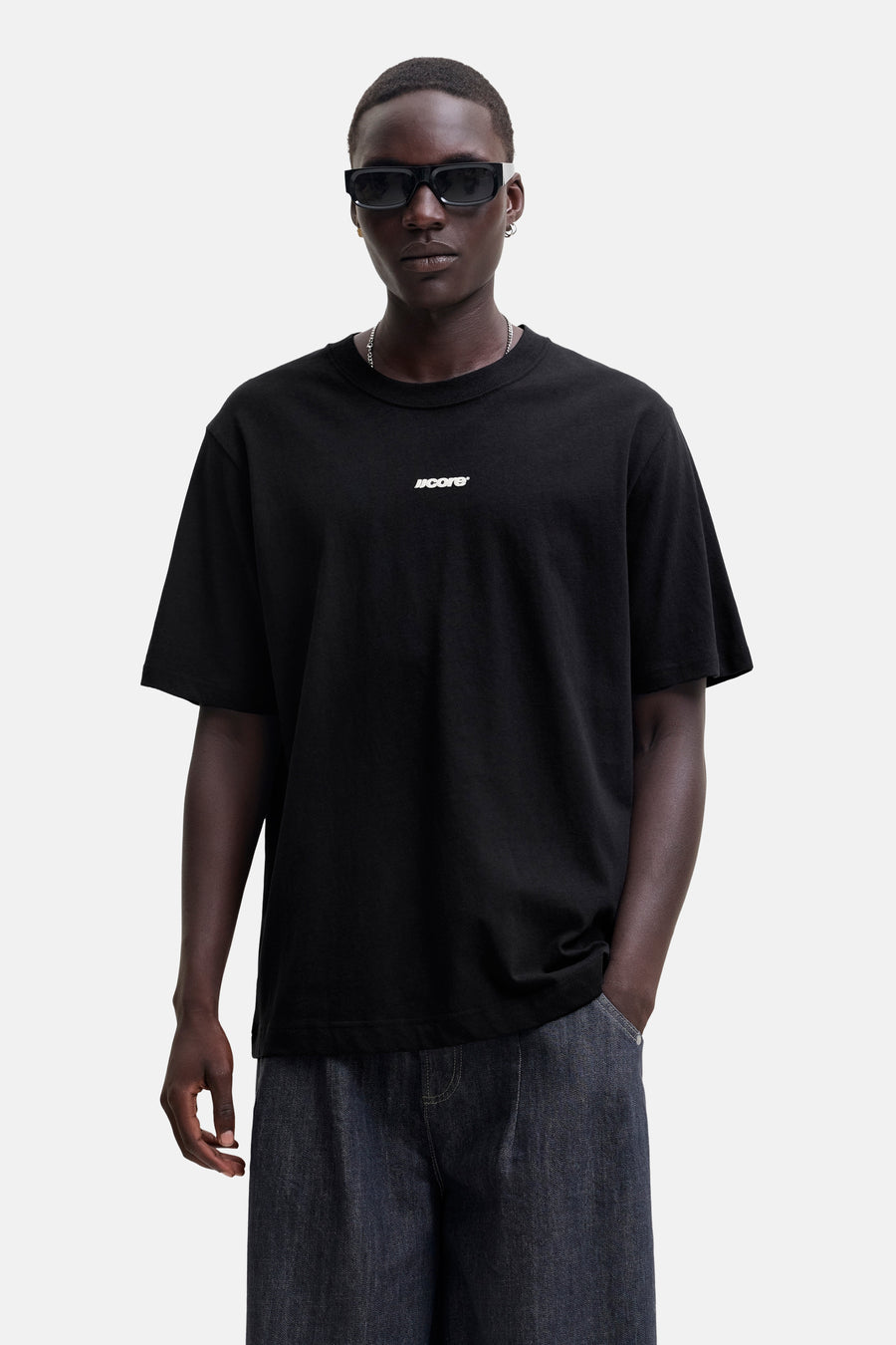 T-shirt (manches courtes) noir - CORE BY JACK & JONES
