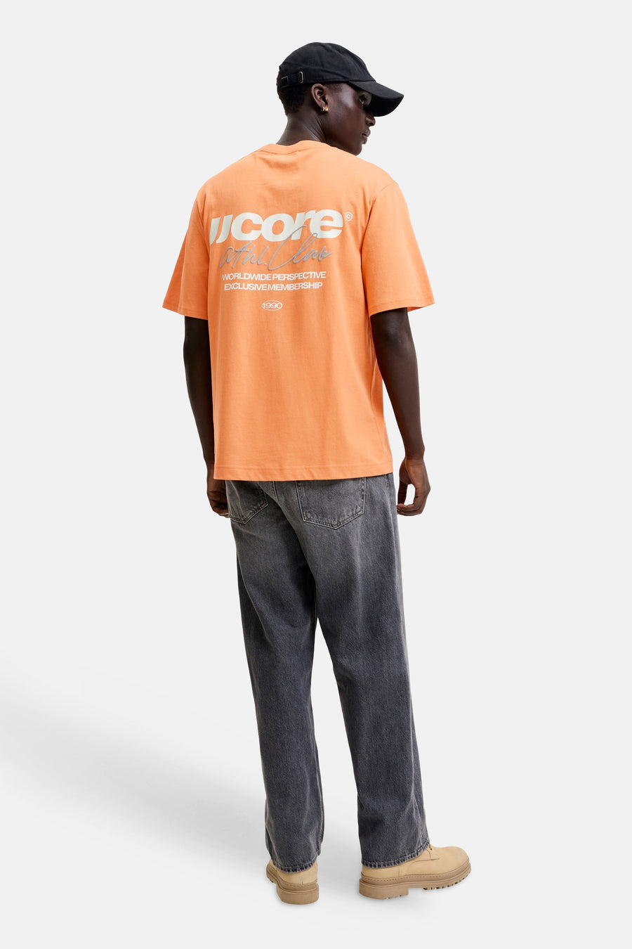 T-shirt (manches courtes) orange - CORE BY JACK & JONES