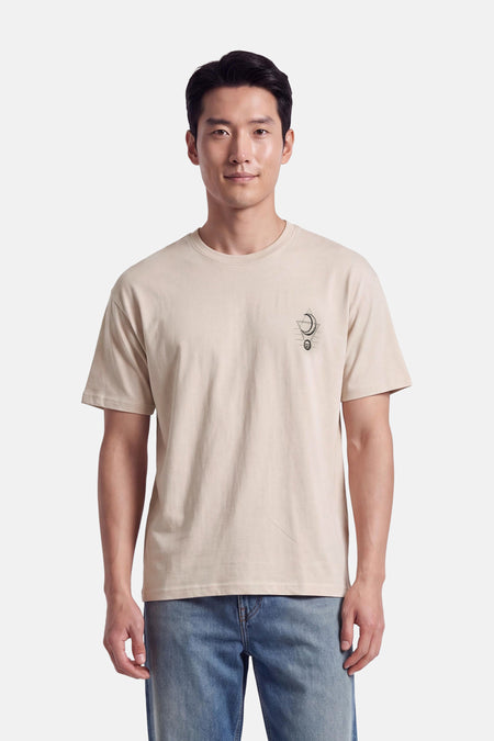 T-shirt (manches courtes) beige - CORE BY JACK & JONES