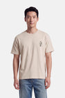 T-shirt met korte mouwen - beige