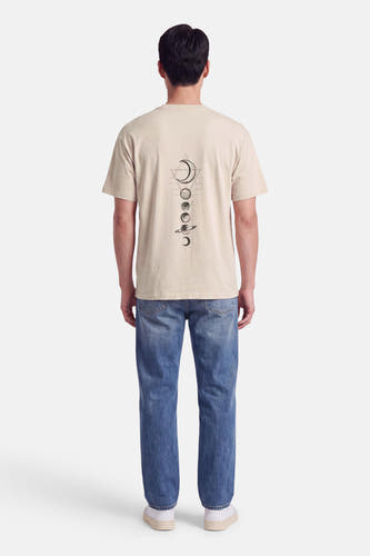 T-shirt met korte mouwen - beige