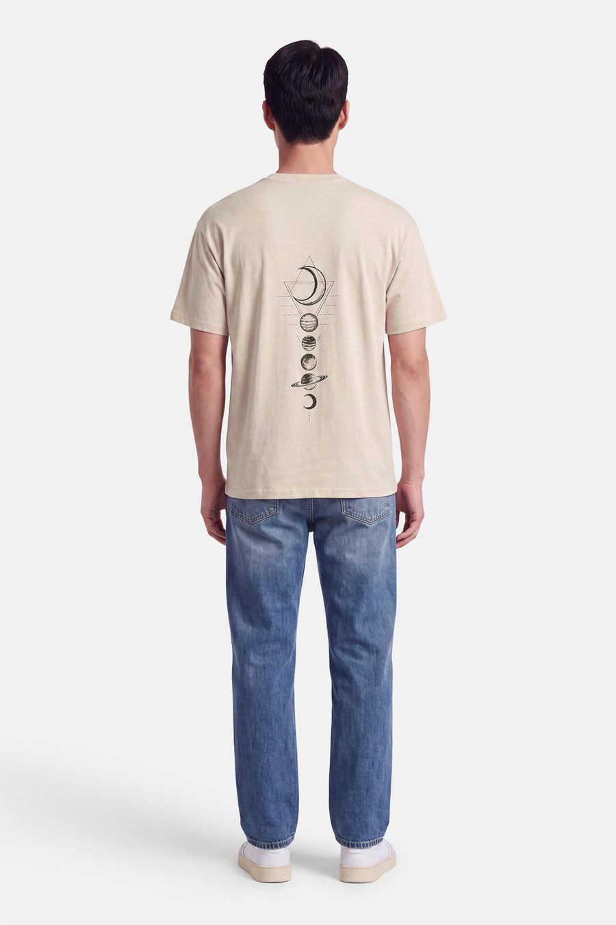 T-shirt met korte mouwen - beige