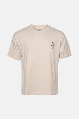 T-shirt met korte mouwen - beige