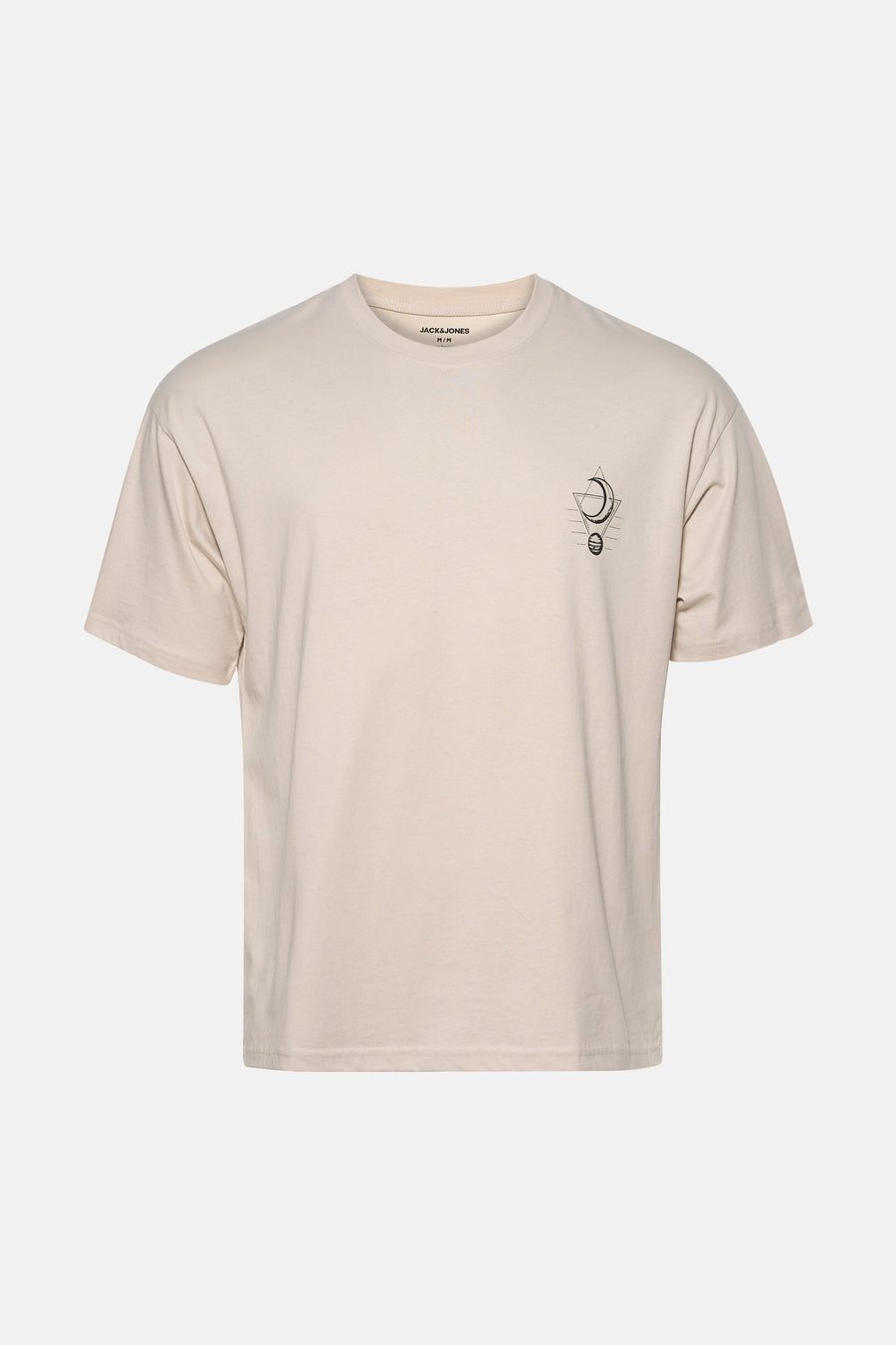 T-shirt met korte mouwen - beige
