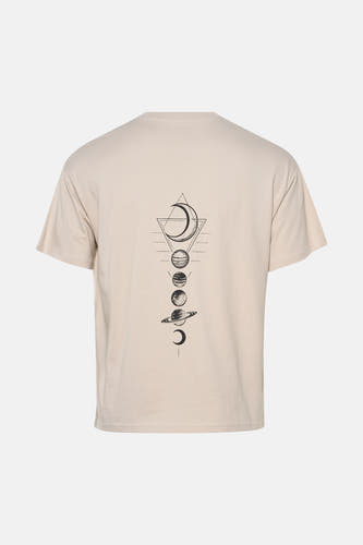 T-shirt met korte mouwen - beige