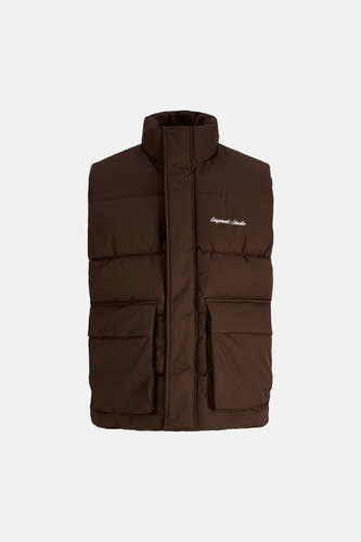 Bodywarmer bruin - ORIGINALS BY JACK & JONES